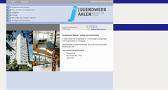 Desktop Screenshot of jugendwerk-aalen.de